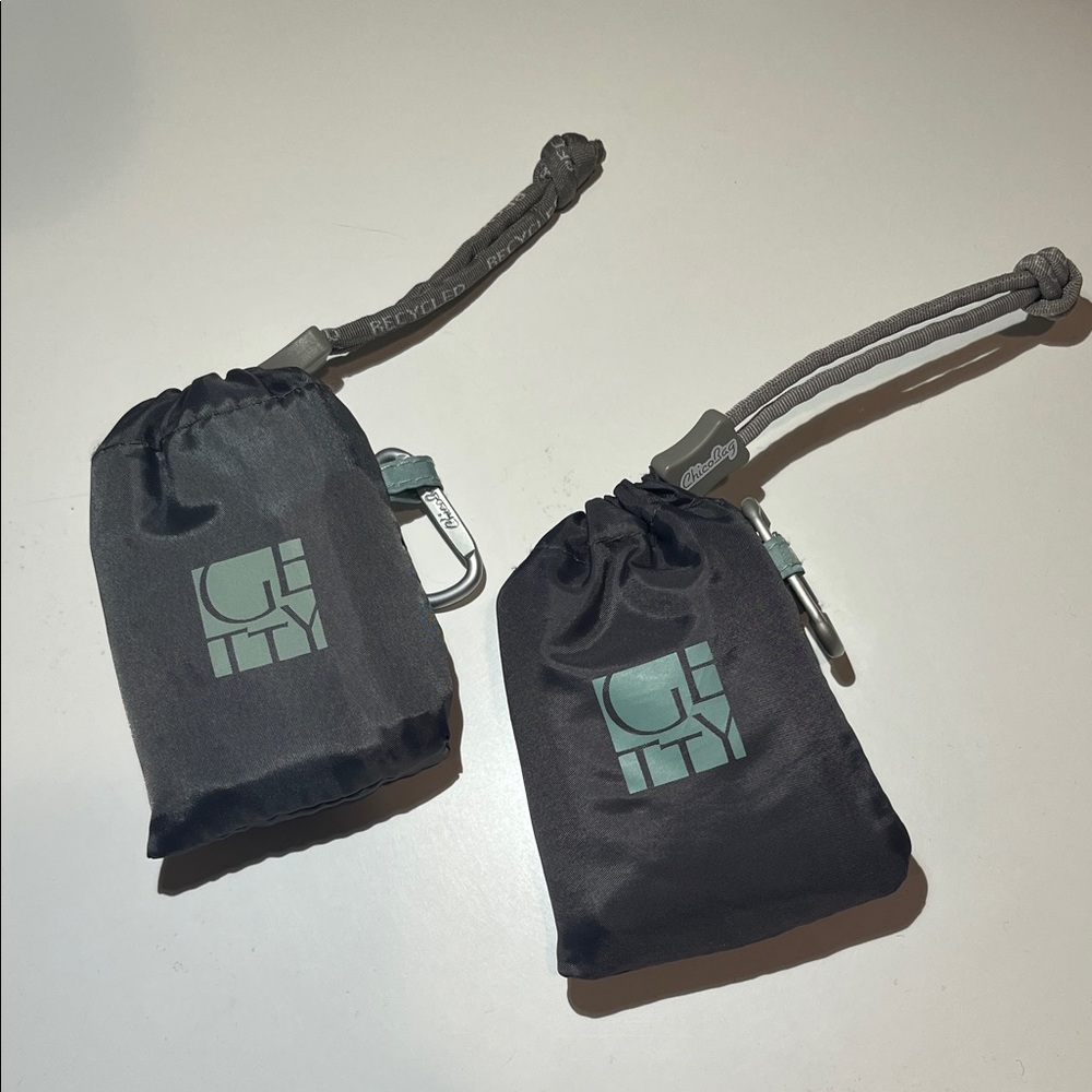 Chico Bag x The Getty Center Set of 2 Reusable Tote Bags w/Carabiners - Picture 2 of 7
